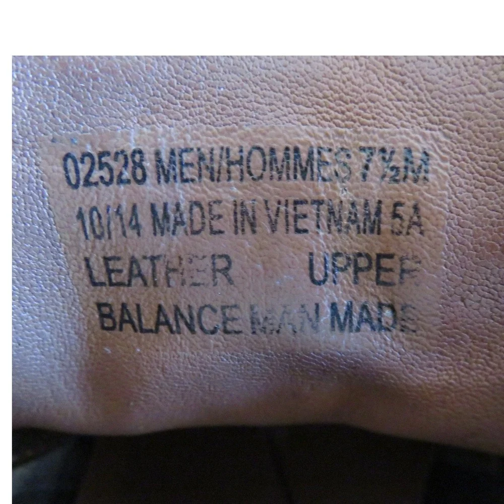 Clarks Stratton Limit‎ Mens Dark Brown Leather Chukka Ankle Boots Size 7.5 M